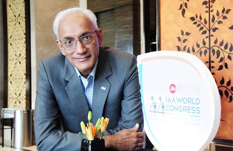 Srinivasan Swamy takes over as IAA's chairman and world president